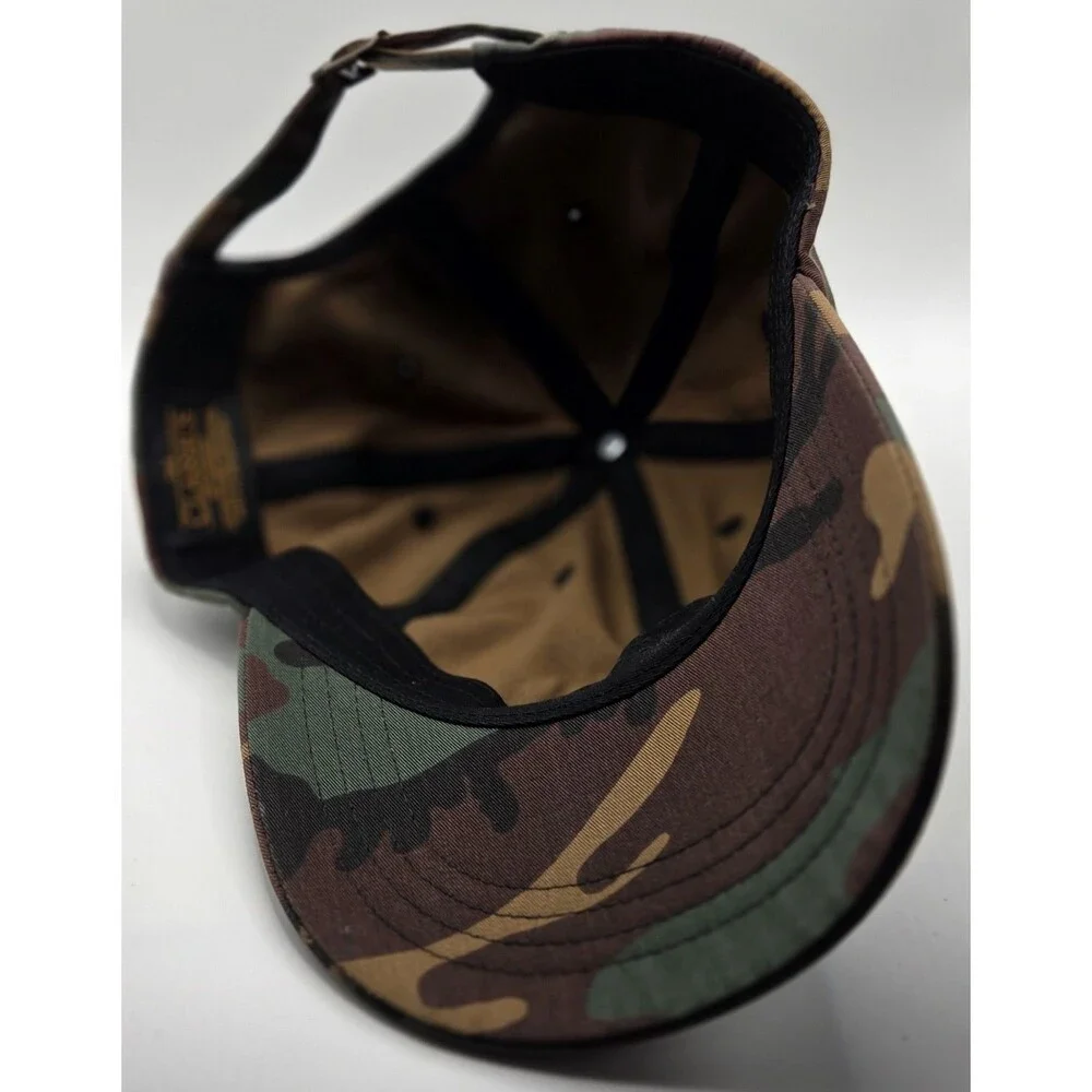 HUXWRX Safety Co. Camo Dad Hat Camouflage Embroidered Baseball Cap Adjustable
